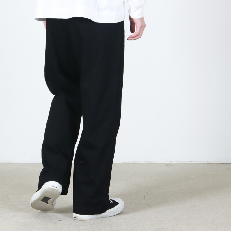 CIOTA(������) Denim Gurkha Pants Black��One Wash��