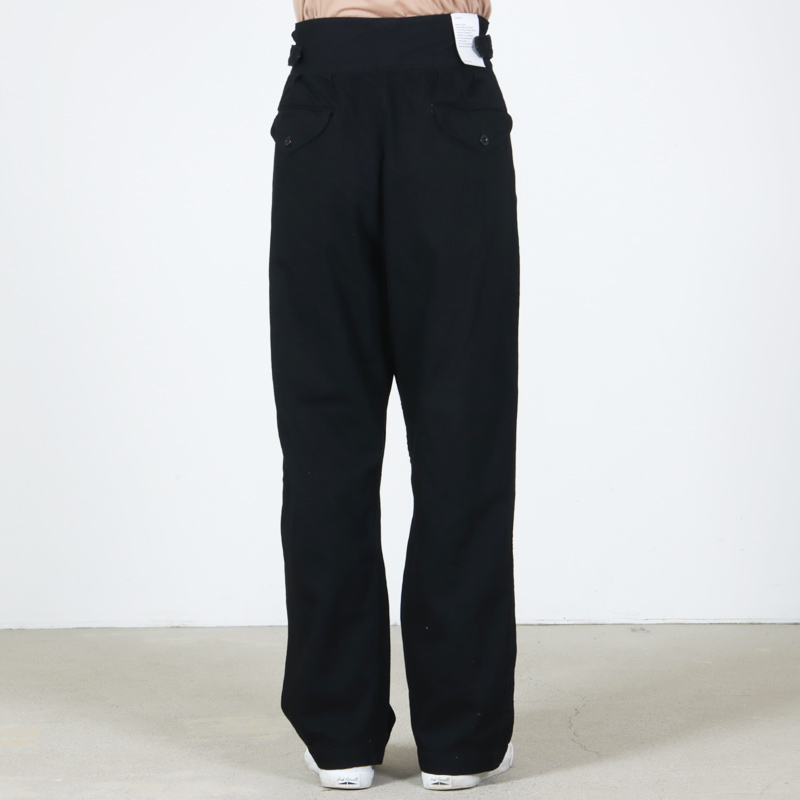 CIOTA(������) Denim Gurkha Pants Black��One Wash��
