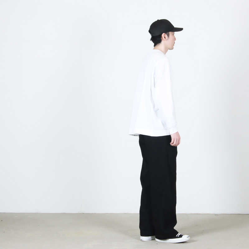 CIOTA(������) Denim Gurkha Pants Black��One Wash��