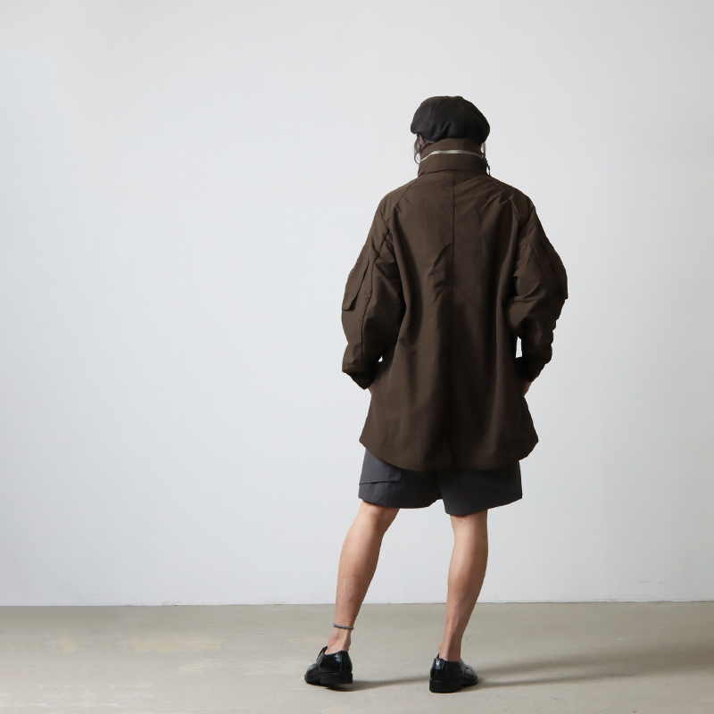 季節感春秋冬cmf outdoor garment OVER PONCHO