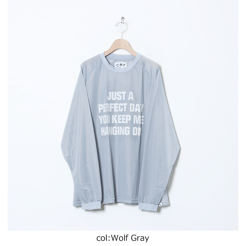 COMFY OUTDOOR GARMENT(եȥɥ) QUICK DRY MESH TEE L/S
