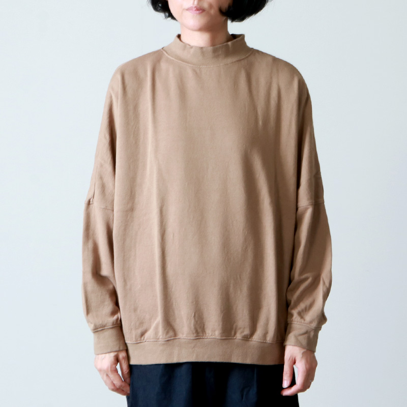 Commencement(󥹥) High neck wide L/S Tee