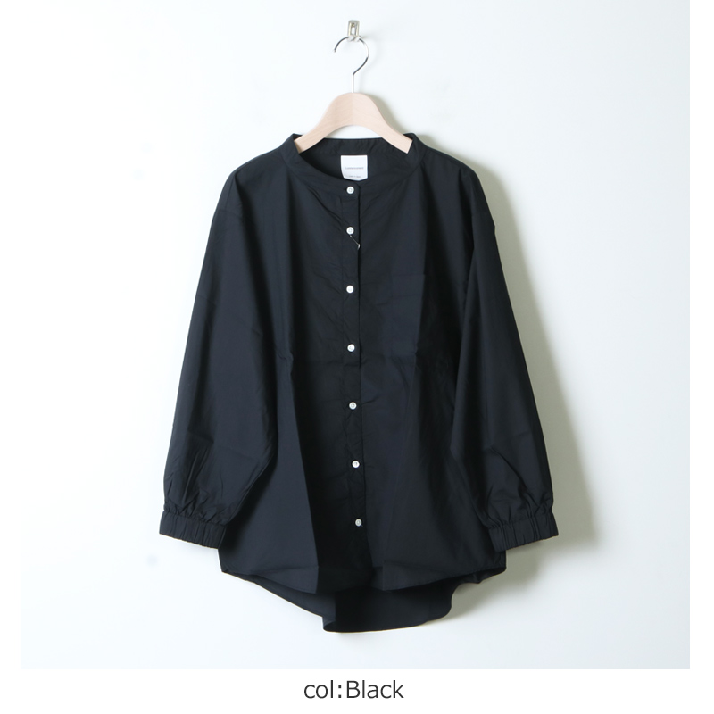 Commencement(󥹥) Bandcollar wide shirts