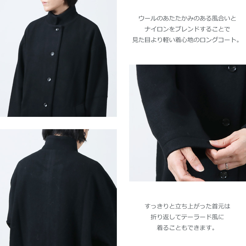 Commencement(󥹥) Wool long coat