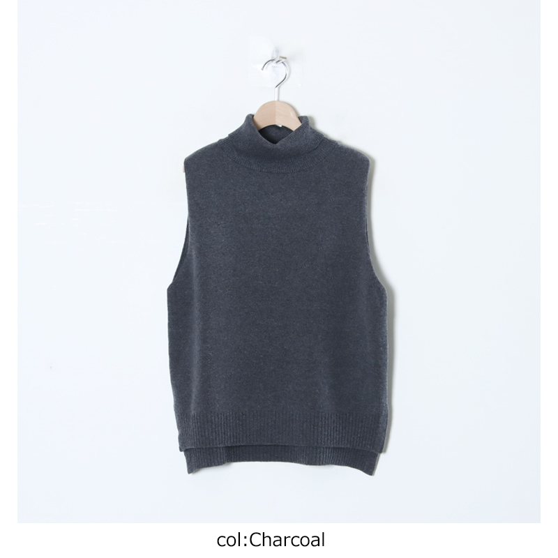 Commencement(󥹥) Turtle knit vest