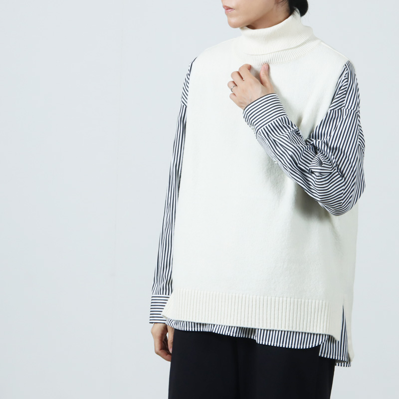 Commencement(󥹥) Turtle knit vest
