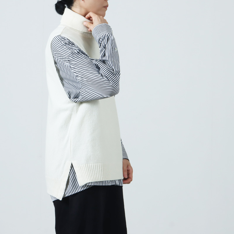 Commencement(󥹥) Turtle knit vest