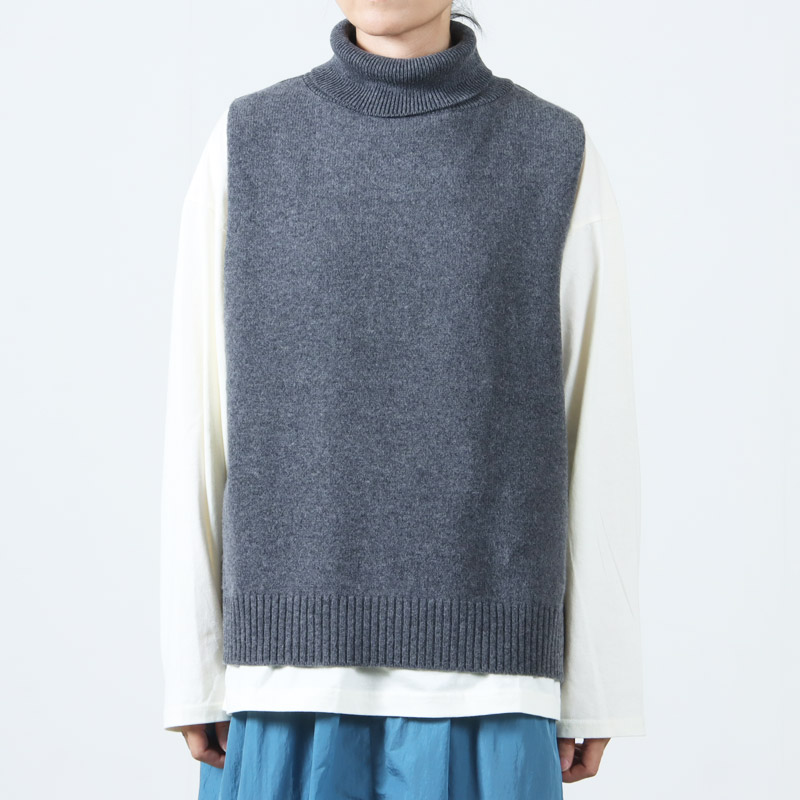 Commencement(󥹥) Turtle knit vest