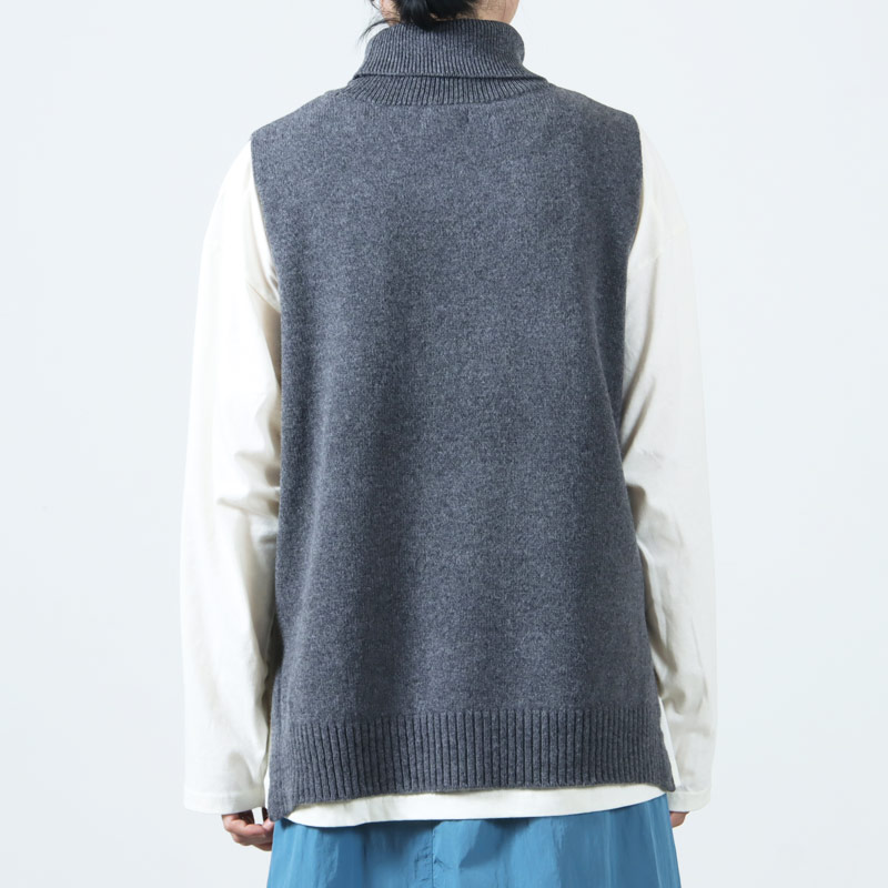 Commencement(󥹥) Turtle knit vest