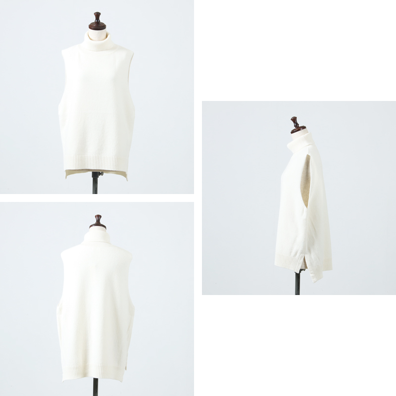 Commencement(󥹥) Turtle knit vest