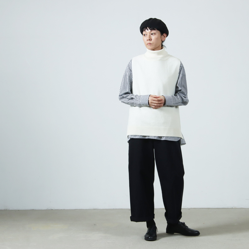 Commencement(󥹥) Turtle knit vest