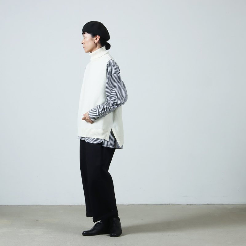 Commencement(󥹥) Turtle knit vest