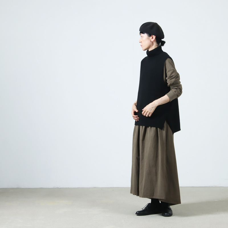 Commencement(󥹥) Turtle knit vest