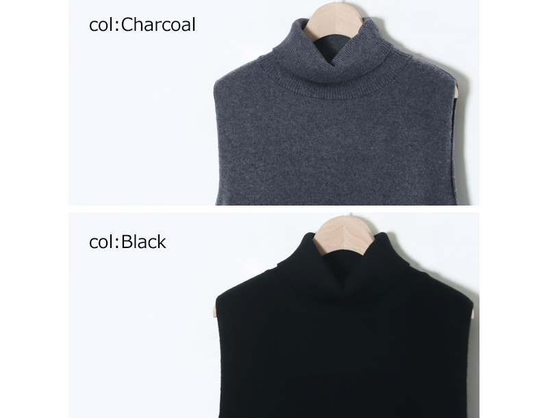Commencement(󥹥) Turtle knit vest