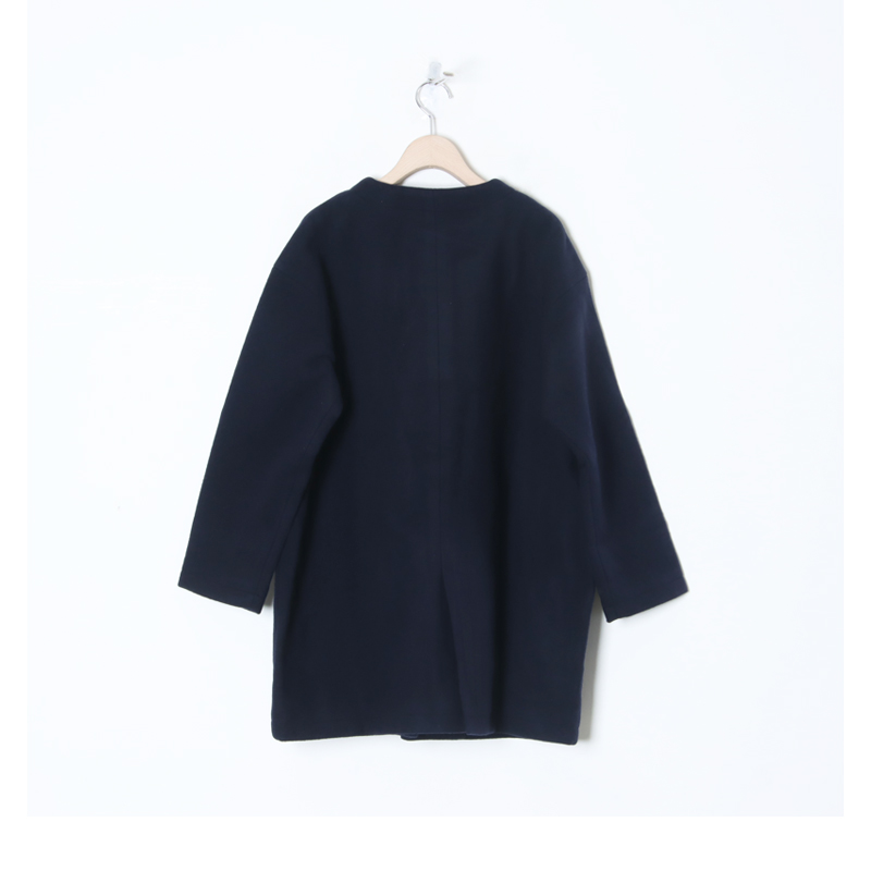 Commencement(コメンスメント) No collar wool coat