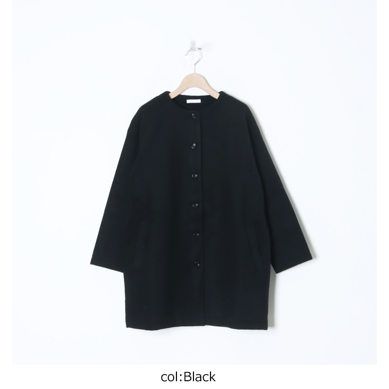 Commencement(コメンスメント) No collar wool coat