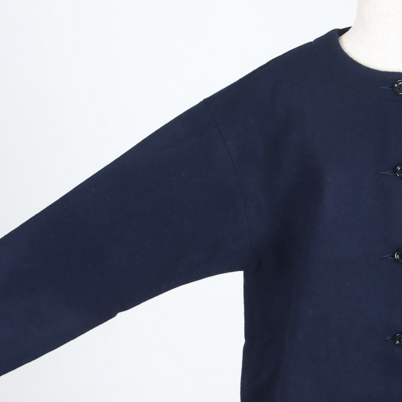 Commencement(コメンスメント) No collar wool coat