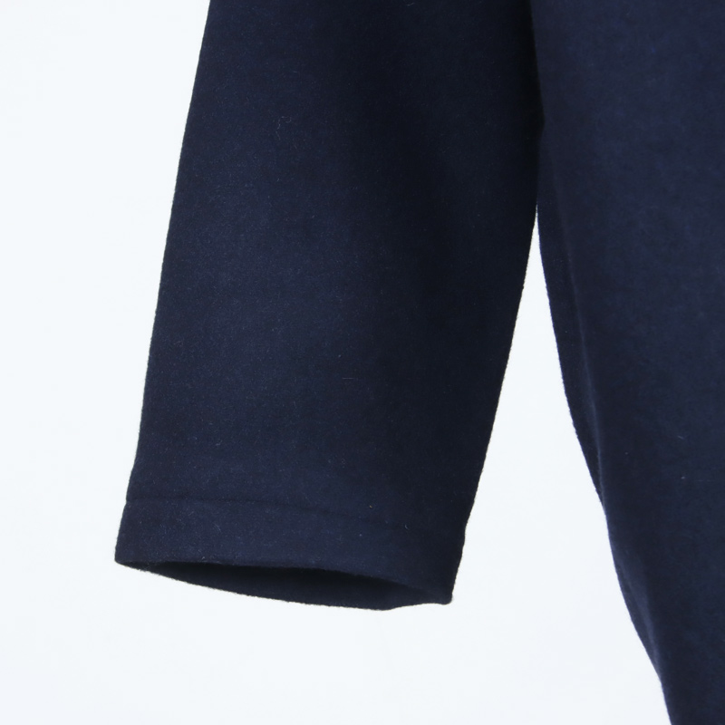 Commencement(コメンスメント) No collar wool coat