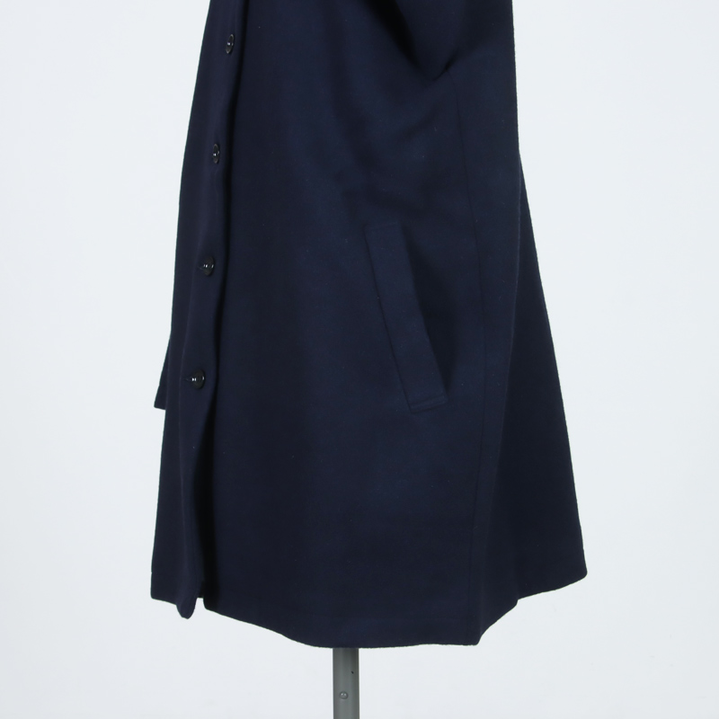 Commencement(コメンスメント) No collar wool coat