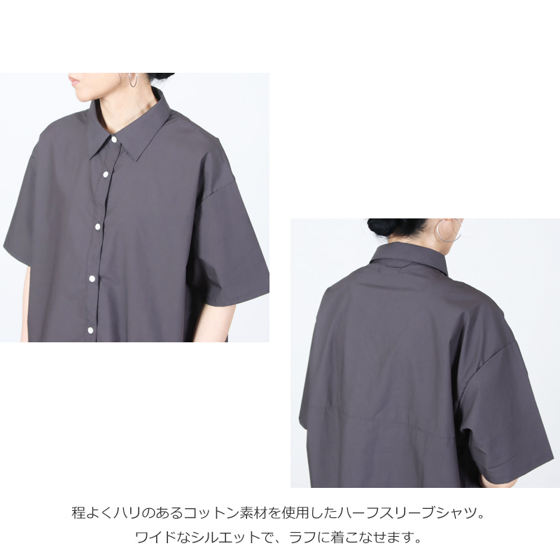 Commencement(����󥹥���) Wide 1/2 shirt