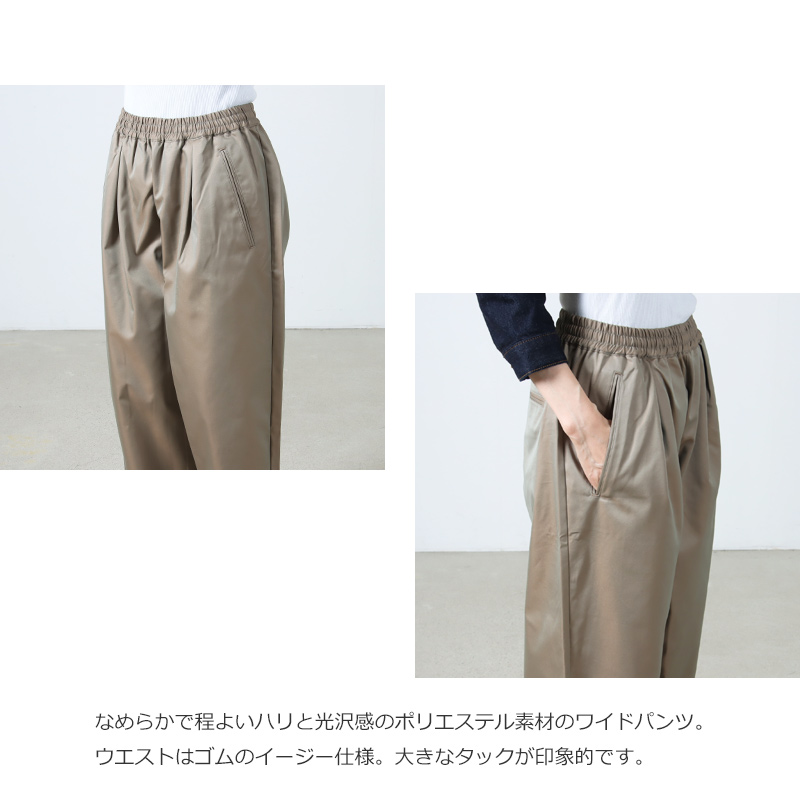 Commencement(����󥹥���) Wide pants