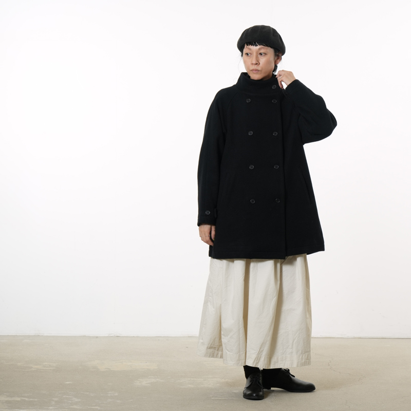 Commencement(����󥹥���) Wool middle coat