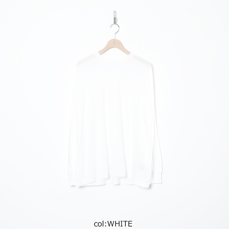 COMOLI (コモリ) THINコットン 長袖T シャツ / THINコットン 長袖T シャツ