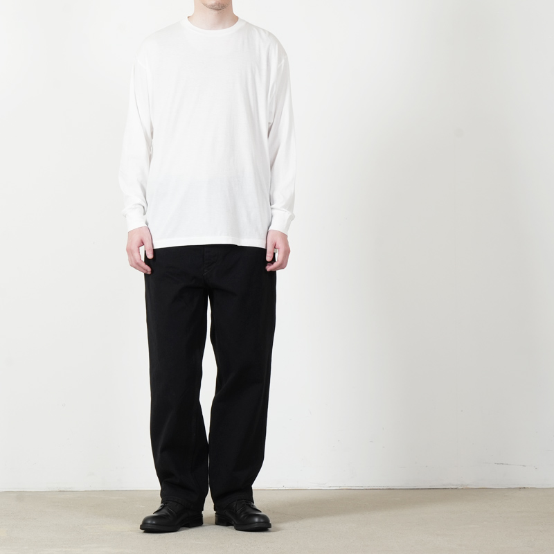 COMOLI (コモリ) THINコットン 長袖T シャツ / THINコットン 長袖T シャツ