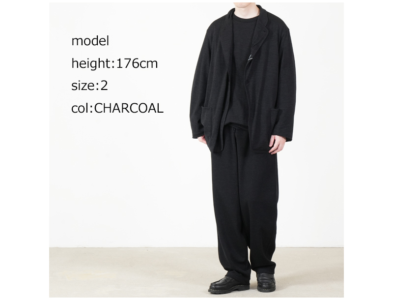 COMOLI (コモリ) ウールニット ジャケット