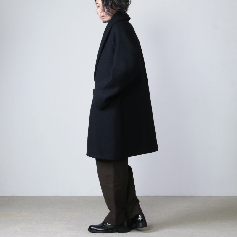 OVERCOAT ショールカラーコート サイズ1 中綿タイロッケンショールカラーコート