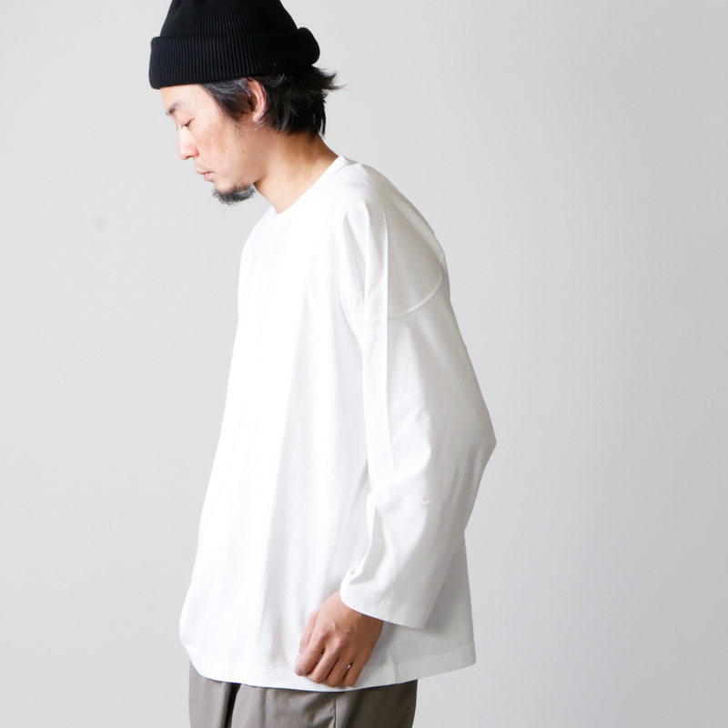 comoli 21ss フットボールTシャツ - Tシャツ/カットソー(七分/長袖)