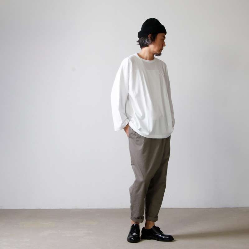 ウール フットボールTシャツ 22aw comoli コモリ - www.minik.hr