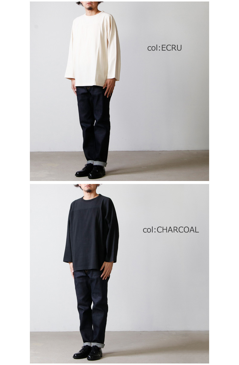 COMOLI（コモリ）フットボール Tシャツ サイズ3 23ss-