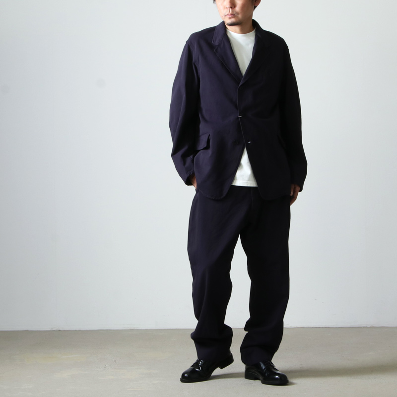 COMOLI - 19AW COMOLI コモリ 製品染 ナイロン アノラックの+