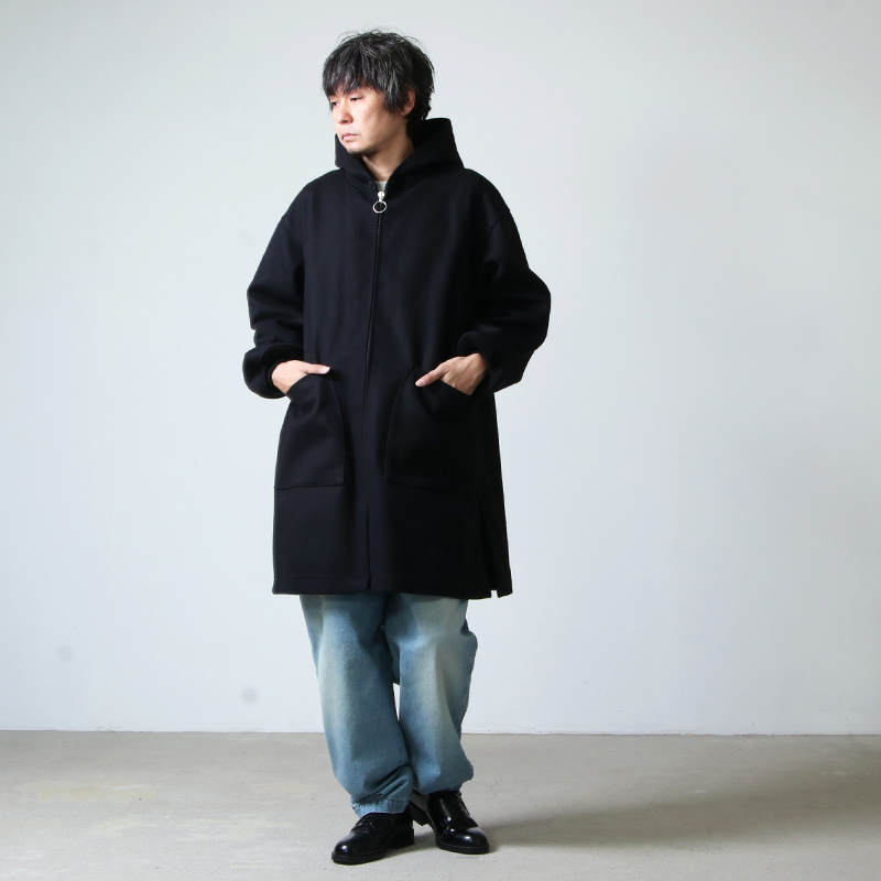 comoli 19aw フーデッドコート サイズ2 residencialchavedouro.pt