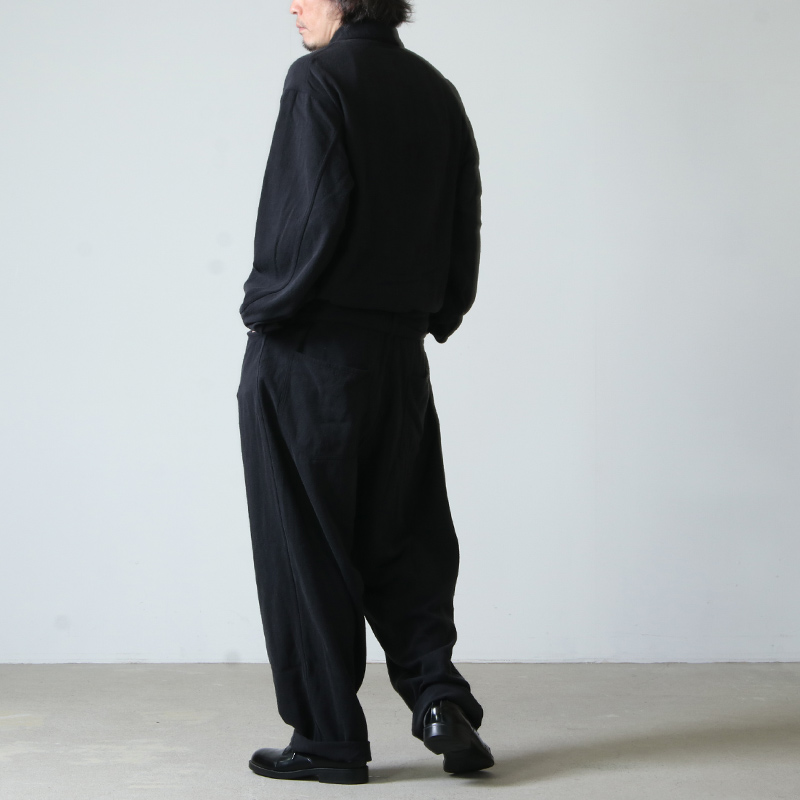 23SS シルクネップオールインワン BLACK