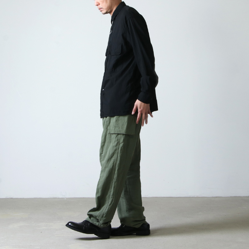 COMOLI ベタシャン CPOシャツ オリーブ サイズ3 コモリ 21ss-eastgate.mk