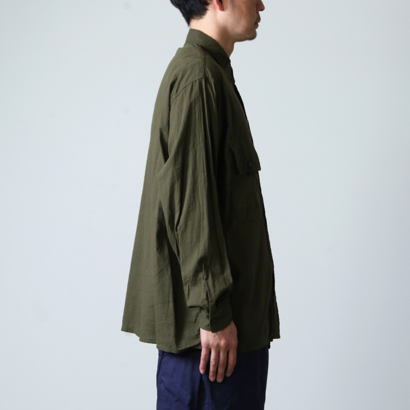 COMOLI コモリ 21ss ベタシャン CPOシャツ