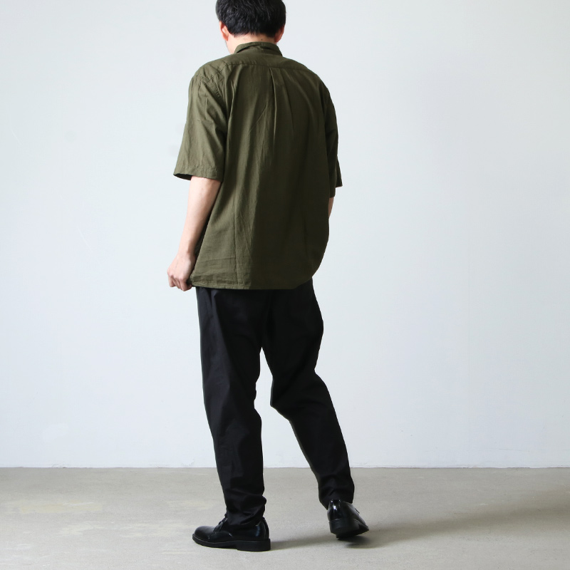 COMOLI (コモリ) ベタシャン オープンカラーシャツ