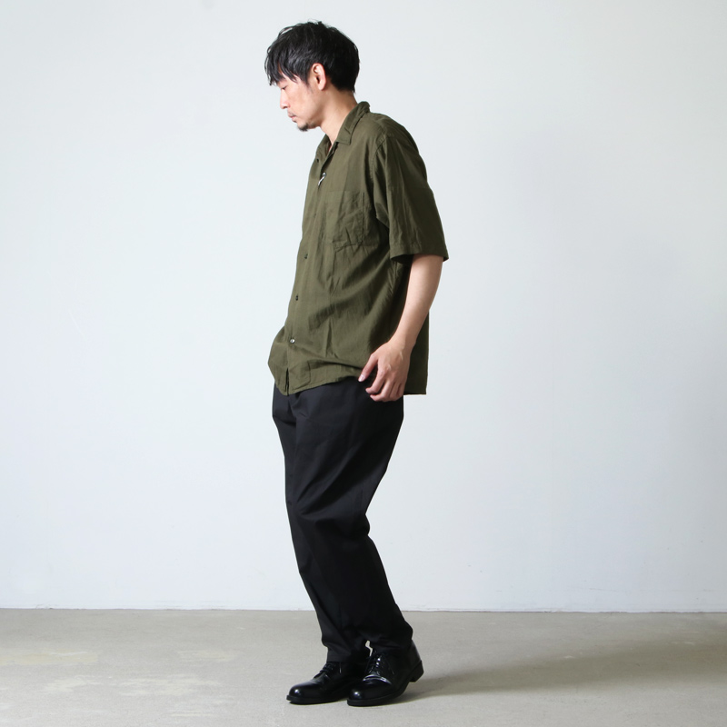 COMOLI (コモリ) ベタシャン オープンカラーシャツ COMOLI (コモリ) ベタシャン オープンカラーシャツ