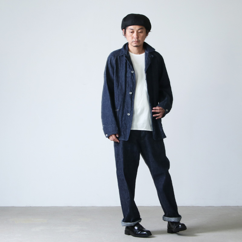 じゅんややさま専用】Comoli デニムワークジャケット size1 NAVY - G