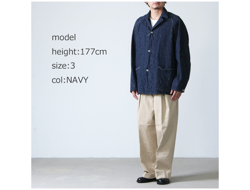 COMOLI コモリ デニムジャケット 21AW ネイビー carlo.mx