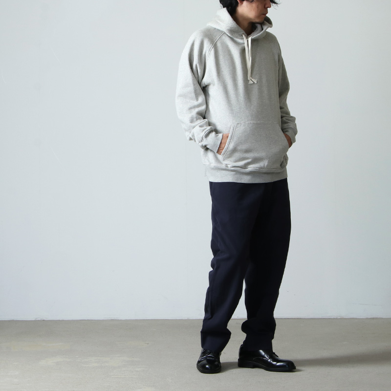 型番v01-05001COMOLI  コットン吊裏毛パーカー Heather Gray サイズ2