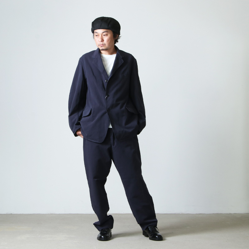 3】comoli 製品染 ジャケット 22aw コモリ 製品染め-