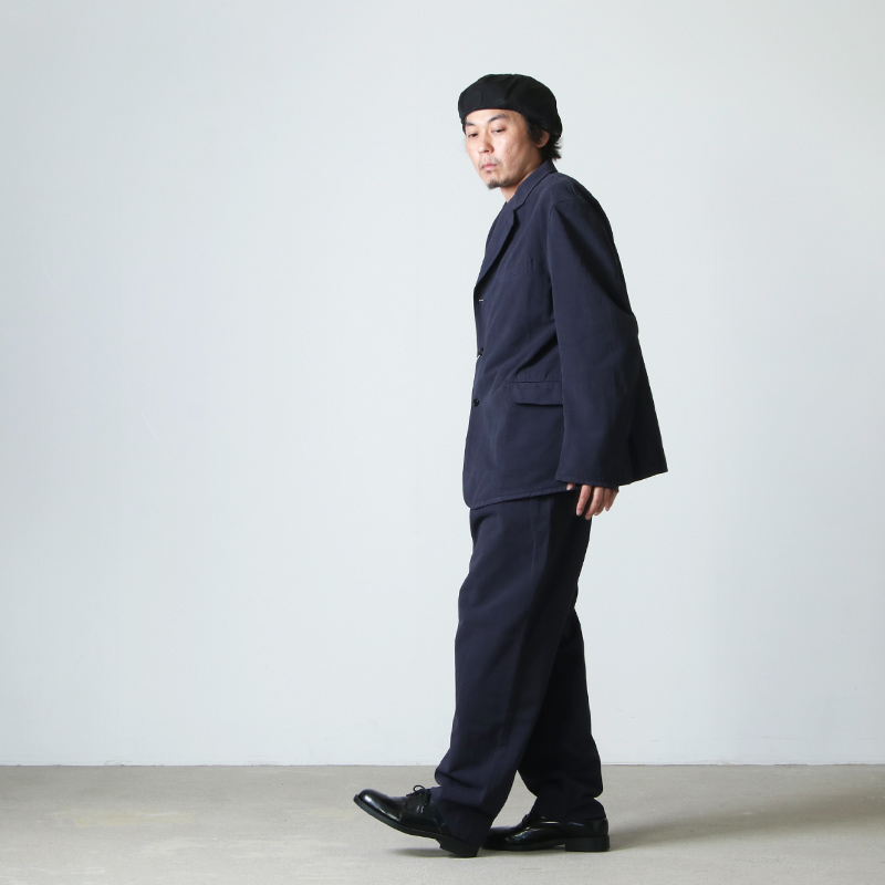 COMOLI / コモリ製品染 ベルテッドパンツ 22aw size2-