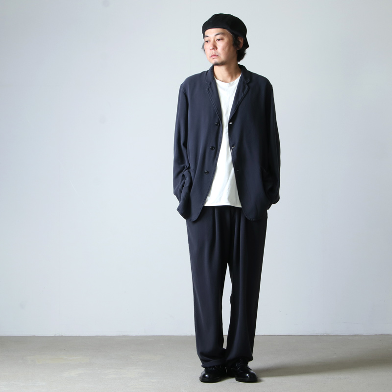 comoli シルクネル　セットアップ　22ss