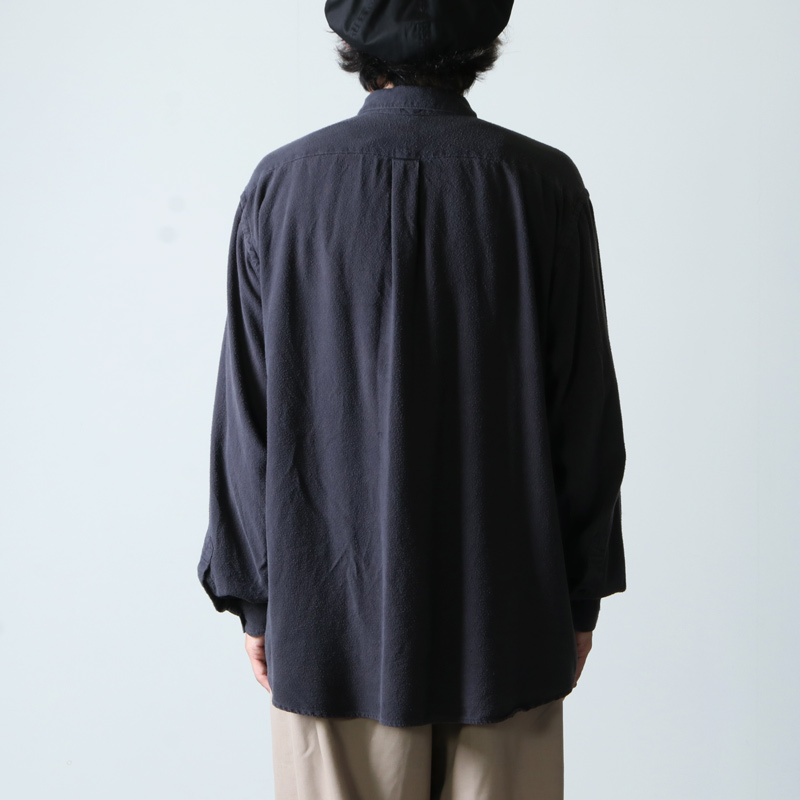【COMOLI】シルクネルシャツ size:3