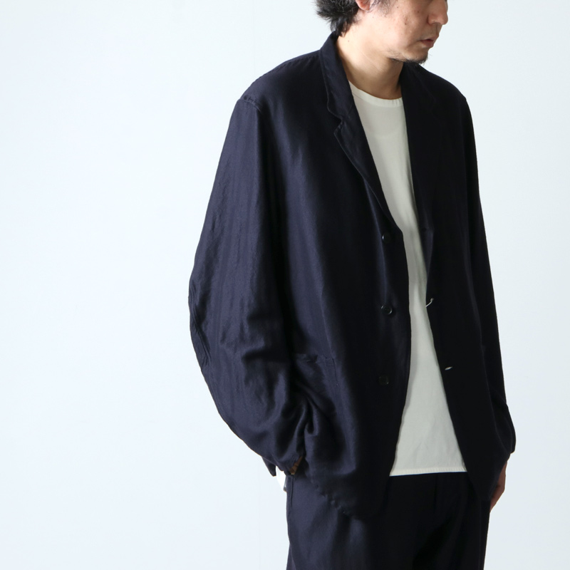 COMOLI / ウールシルクセットアップ / NAVY - スーツ