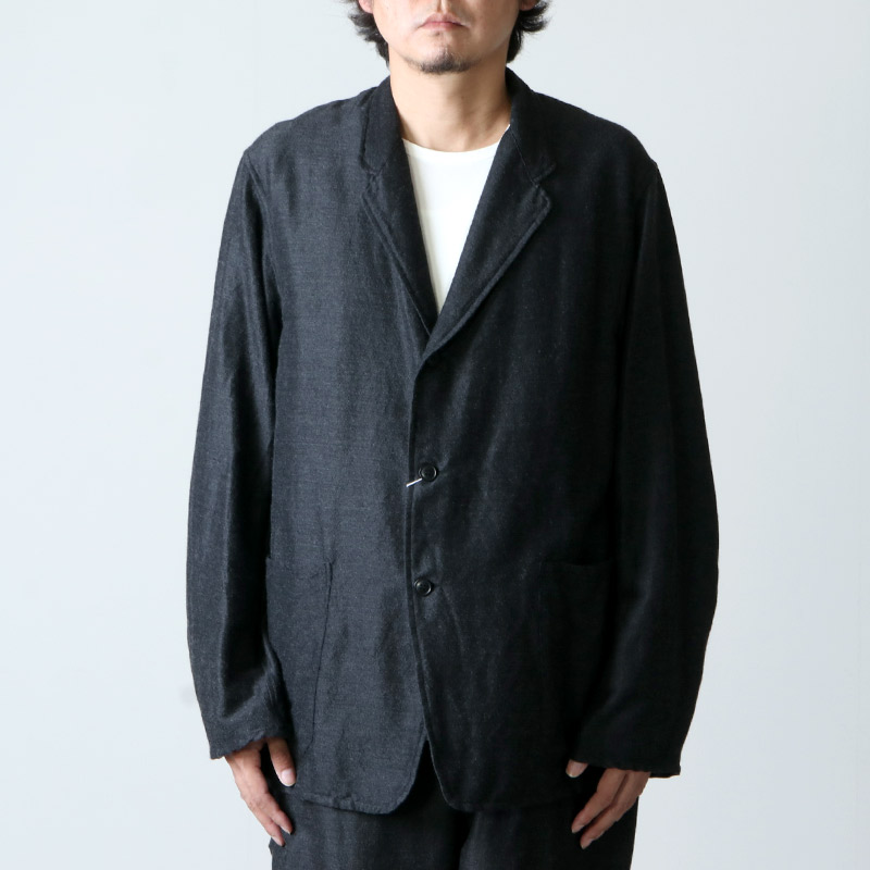 時間指定不可】 comoli 22AW シルクネルジャケット size3 コモリ