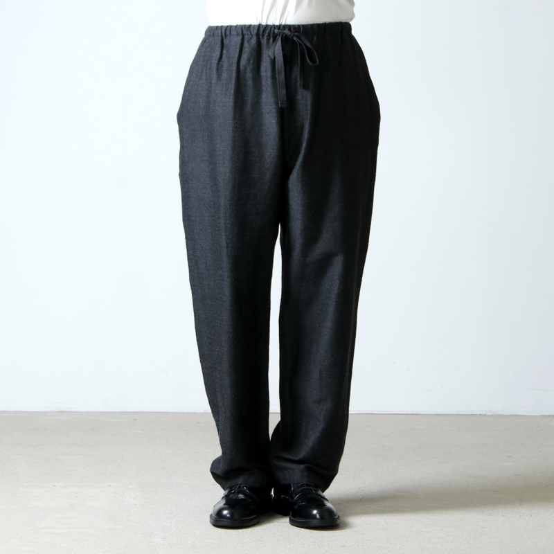 超安い】 COMOLI 21AW シルクネルドローストリングパンツ 3 tdh